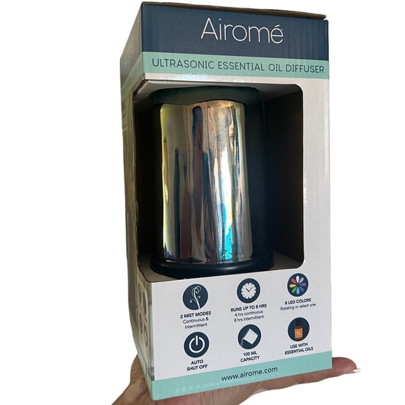 Airomé Ultrasonic Glass Essential Oil Diffuser: Galaxy - Picture 4 of 6